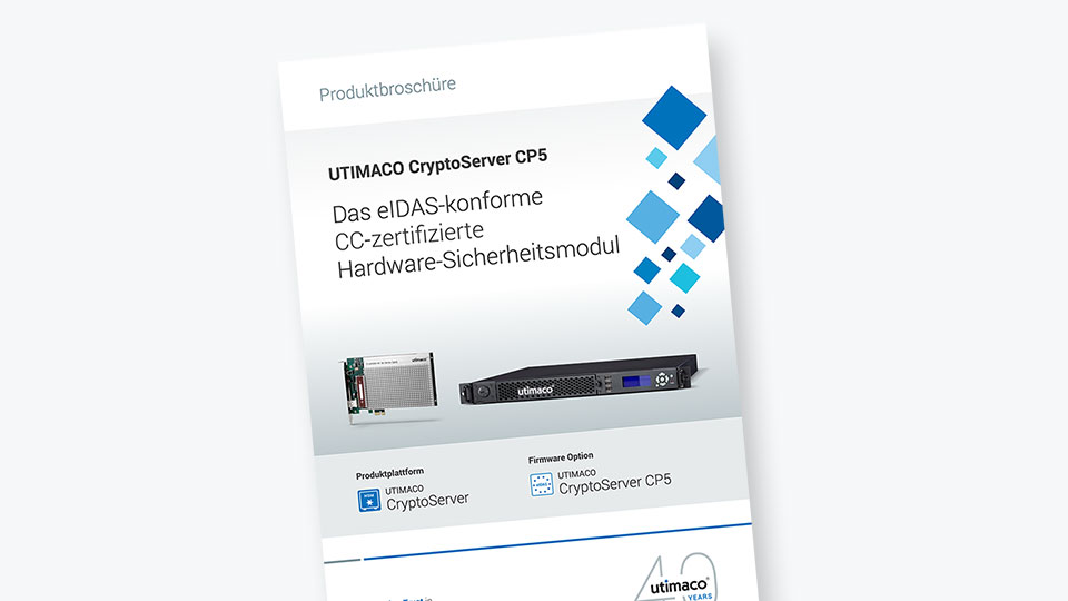 Brochure Cryptoserver CP5 eidas compliant