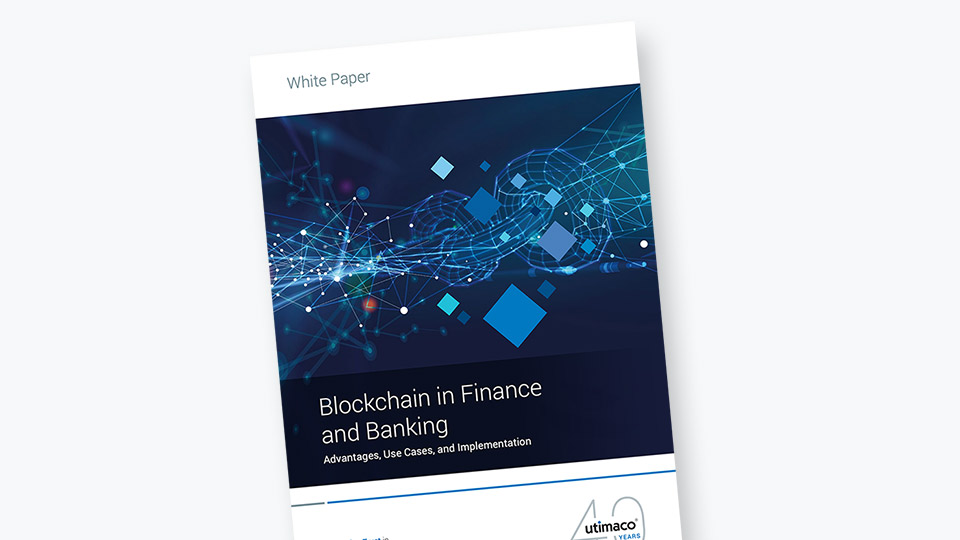 Whitepaper cover Blockchain in banking