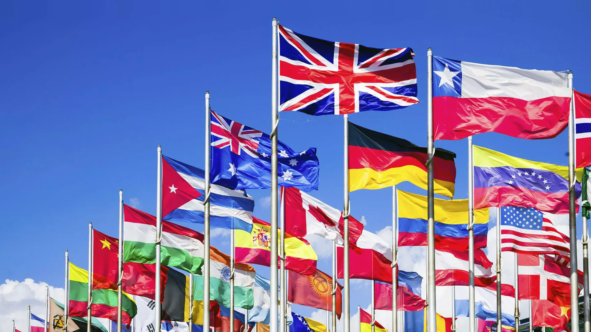 Flags from every nation