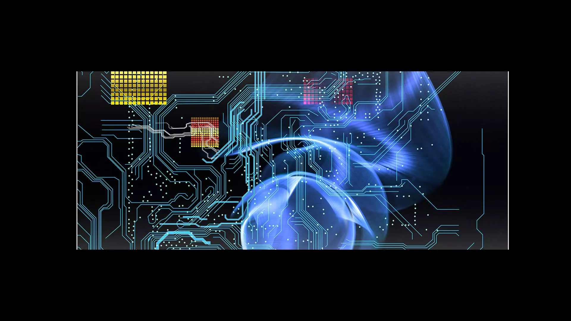 payment card with digital wires