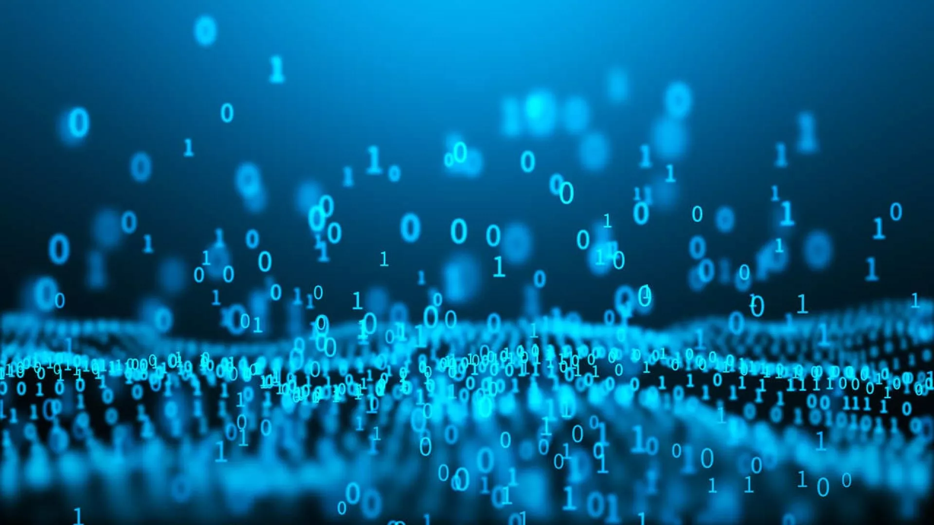 numbers on a black background