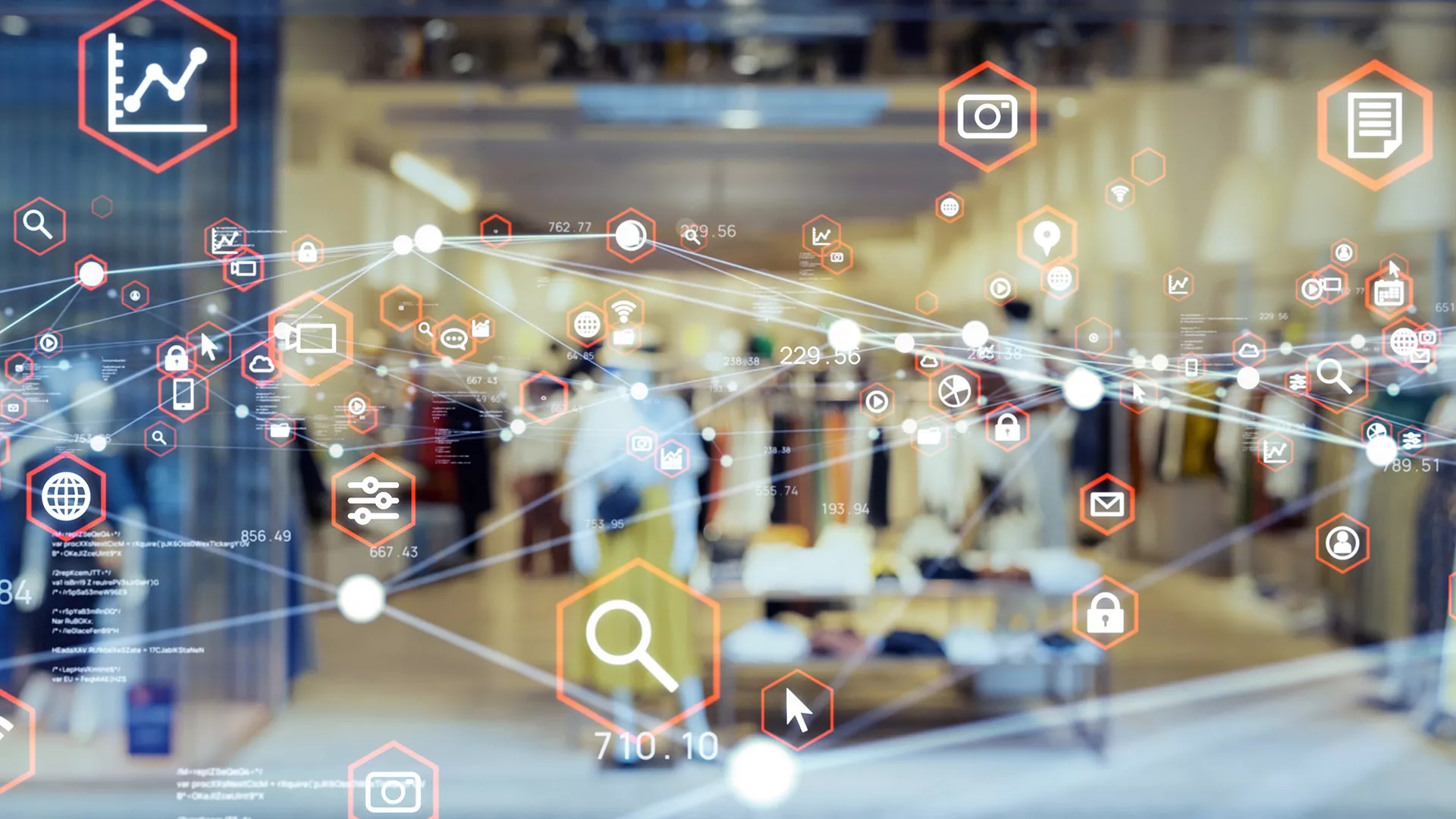 Security for cloud stored data in retail