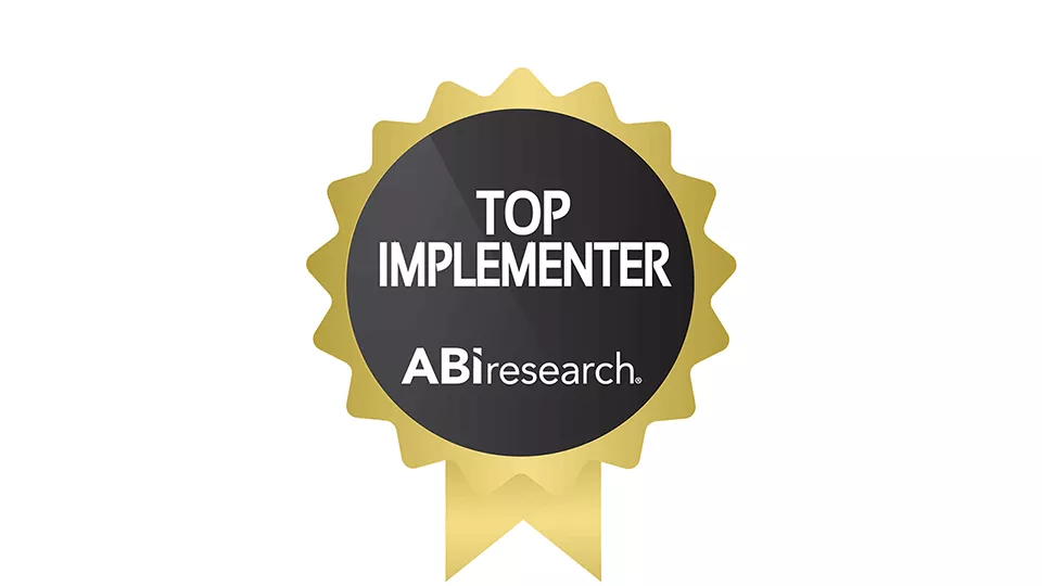 ABI Research competitive ranking (HSM, OEM): Top Implementer