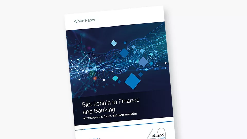 Whitepaper cover Blockchain in banking