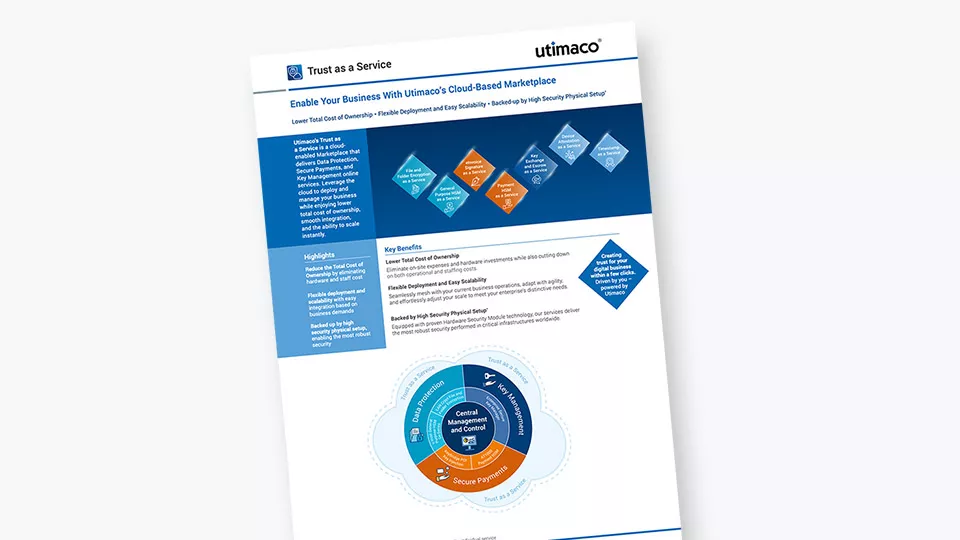 Trust as a Service Datasheet